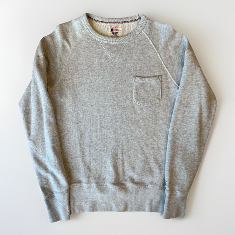 Todd Snyder Light Gray Crewneck Sweatshirt